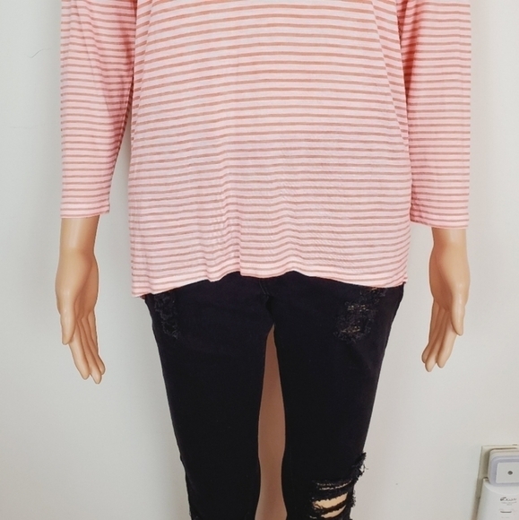 FINAL PRICE 🔥J.Crew long sleeve stripe t-shirt size S - Picture 8 of 10